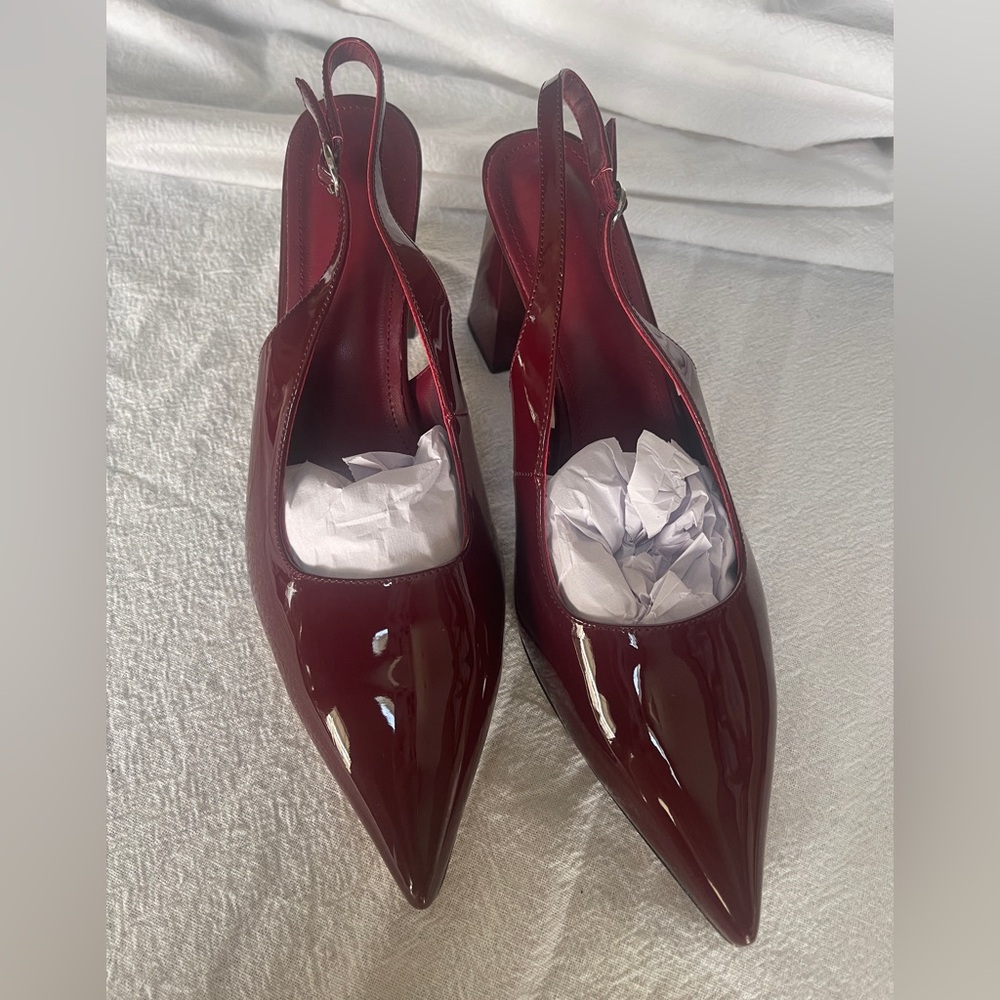 Slingback heels